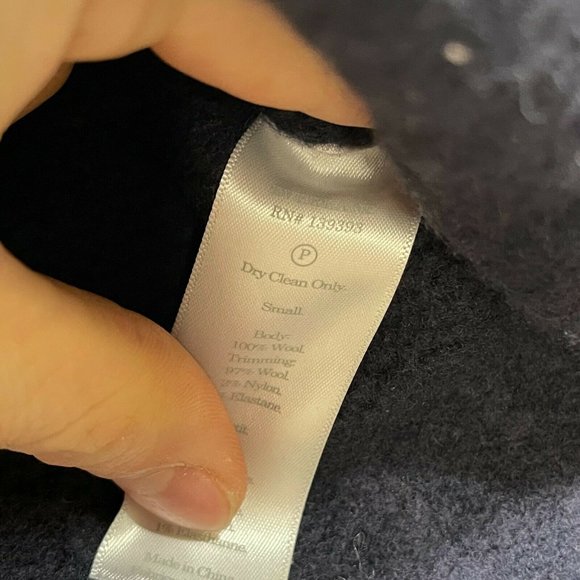 Everlane Womens Blue 100% Wool Crew Neck Long Sleeve Pullover Sweater Size S - Picture 5 of 7